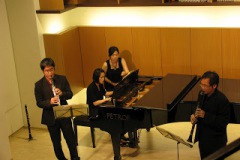 2009.05.30 Chamber Recital at 台北市音樂理想國 Clarinetists/ Yu-Ting Wu, Yuen-Suo Yang Pianist/ Ya-Wen Wang