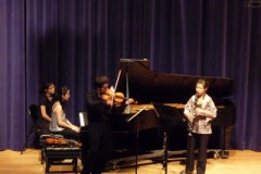 2008.11.07 Chamber Recital, Bartok "Contrast" at Indiana University- Jacobs School of Music Violinist/ Jaime Gorgojo Clarinetist/ Irene Chen Pianist/ Ya-Wen Wang